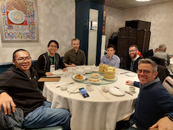 Group dinner at ESA 2022