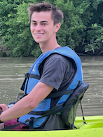 Jerry M. kayaking on Bastrop River