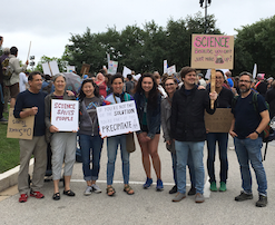Moran Ochman march for science